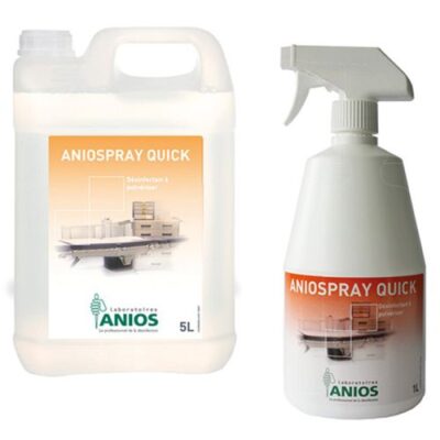 Препарат за бърза дезинфекция на работни повърхности Aniospray Quick